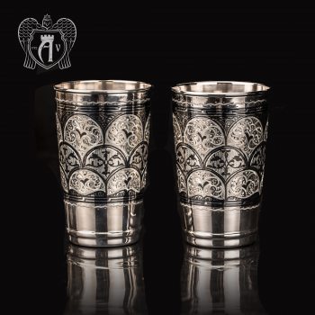 Серебряные стаканы «Палома» серия Верона