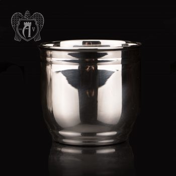 Серебряный стакан «Блеск» из чистого серебра 999 пробы