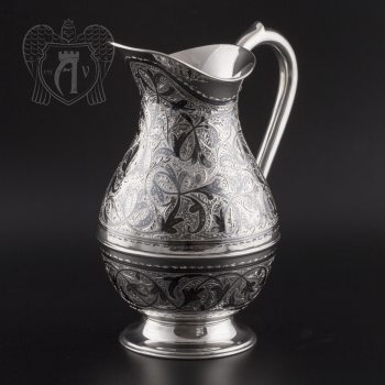 Для напитков кувшин из серебра «Изящный век»